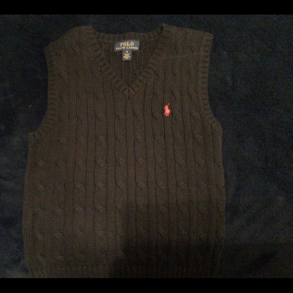 Boys Ralph Lauren polo sweater vest